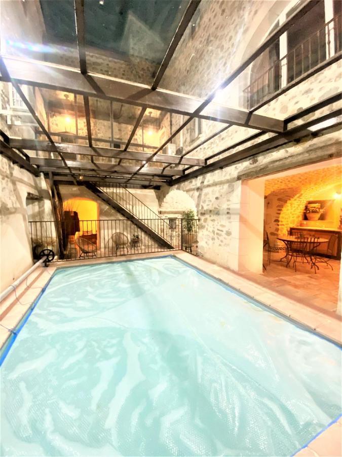 Gite De Groupe 9Ch Ou 3 Gites Independants De 3Ch - Patio Et Piscine Interieure Chauffee Toute L'Annee ヴァロン・ポン・ダルク エクステリア 写真